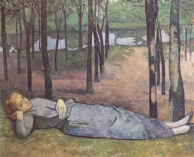 Emile Bernard Madeleine in the Bois d'Amour (mk06) Sweden oil painting art
